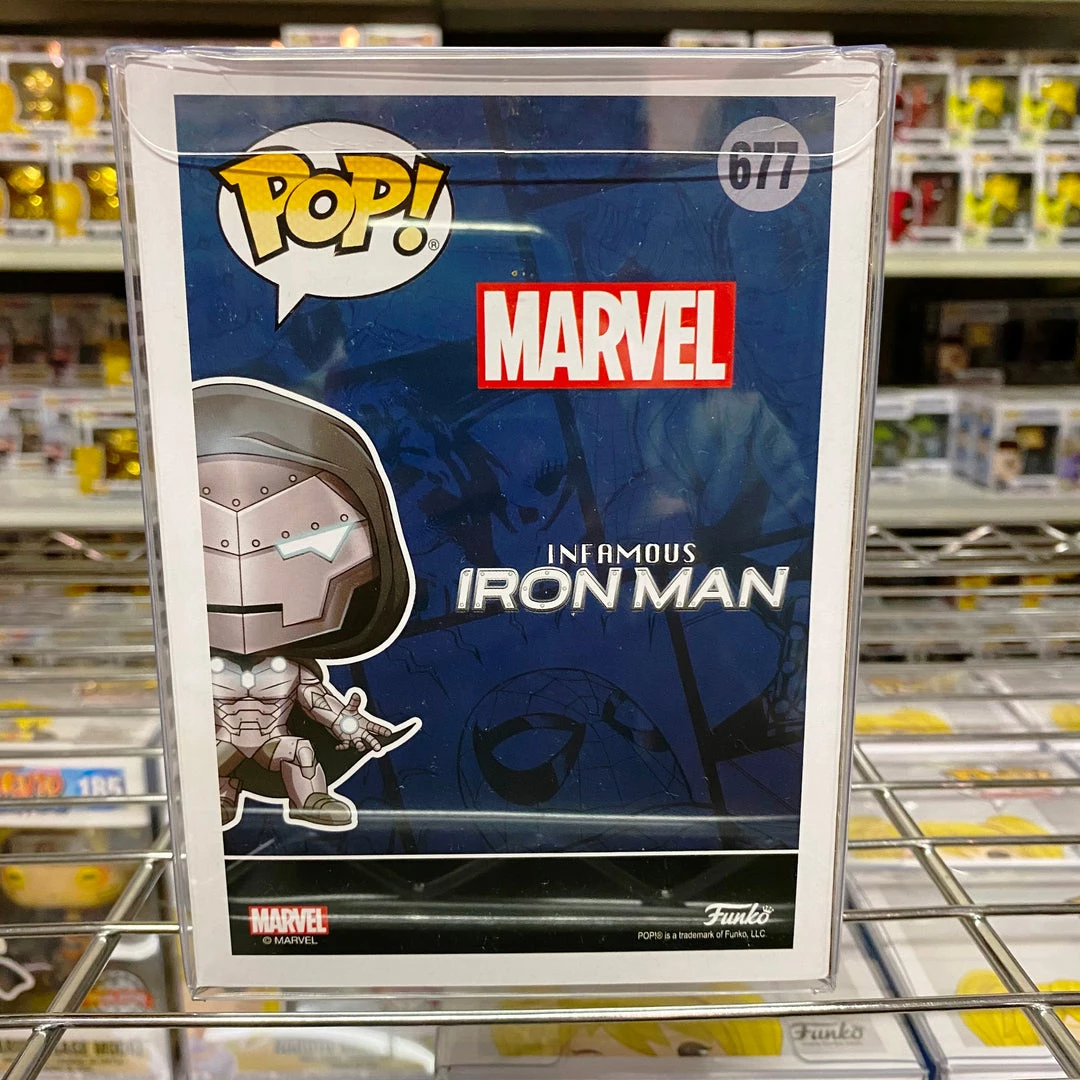 Funko Pop Marvel : Infamous Iron Man #677 Vinyl Figure POP! Marvel 3 Funko Pop Marvel : Infamous Iron Man #677 Vinyl Figure POP! Marvel