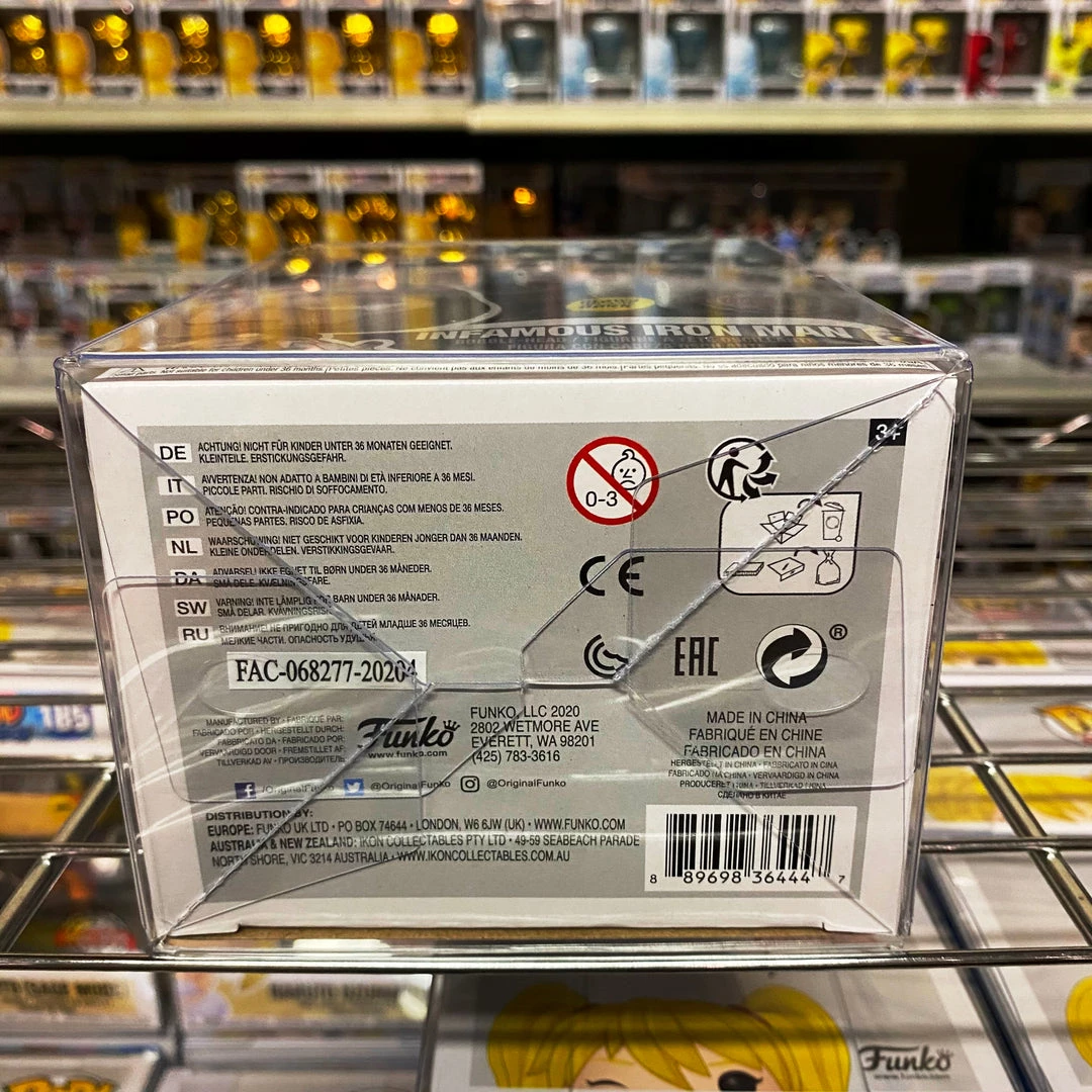 Funko Pop Marvel : Infamous Iron Man #677 Vinyl Figure POP! Marvel 5 Funko Pop Marvel : Infamous Iron Man #677 Vinyl Figure POP! Marvel