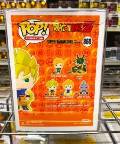 POP! Exclusive/Chase Funko Pop Dragon Ball Z : Super Saiyan Goku #860 First Appearance