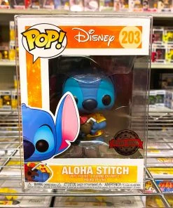 Funko Pop Disney Lilo & Stich : Aloha Stitch #203 Vinyl Figure
