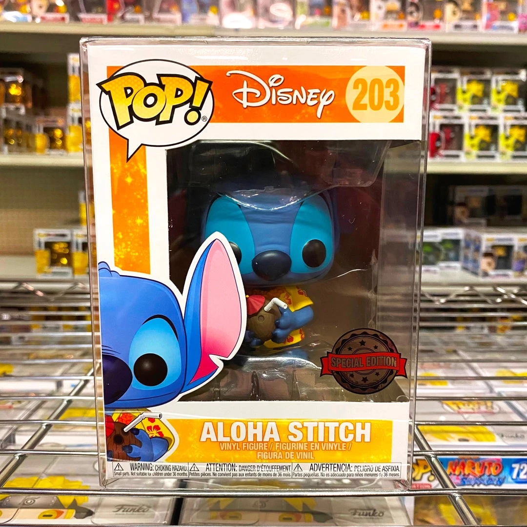 Funko Pop Disney Lilo & Stich : Aloha Stitch #203 Vinyl Figure 1 Funko Pop Disney Lilo & Stich : Aloha Stitch #203 Vinyl Figure