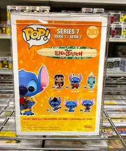 Funko Pop Disney Lilo & Stich : Aloha Stitch #203 Vinyl Figure 7 Funko Pop Disney Lilo & Stich : Aloha Stitch #203 Vinyl Figure