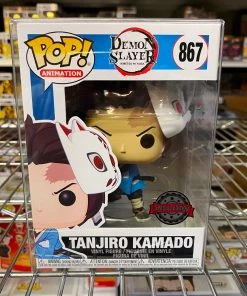 Funko Pop Demon Slayer : Tanjiro Kamado W/Mask #867 Vinyl Figure