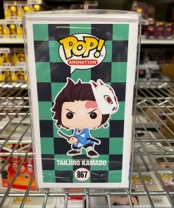 Funko Pop Demon Slayer : Tanjiro Kamado W/Mask #867 Vinyl Figure