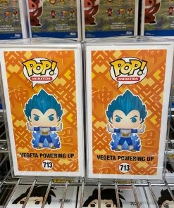 Funko Pop Dragon Ball Super : Vegeta Powering Up #713 Bundle With Chase