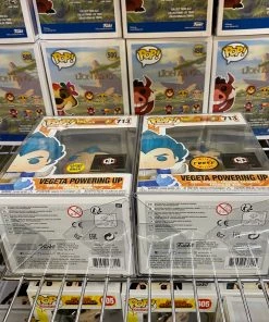 Funko Pop Dragon Ball Super : Vegeta Powering Up #713 Bundle With Chase 9 Funko Pop Dragon Ball Super : Vegeta Powering Up #713 Bundle With Chase