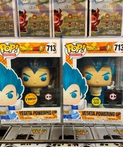 Funko Pop Dragon Ball Super : Vegeta Powering Up #713 Bundle With Chase
