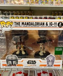 Funko Pop 2 Pack : The Mandalorian & IG-11 : Barne & Noble Exclusive