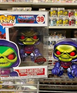 Funko Pop Masters Of The Universe : Metallic Terror Claws Skeletor #39 Vinyl Figure
