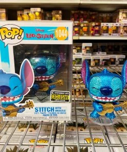 POP! Disney Funko Pop Disney Lilo & Stitch : Stitch W/Ukulele #1044 Vinyl Figure