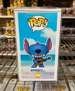 POP! Disney Funko Pop Disney Lilo & Stitch : Stitch W/Ukulele #1044 Vinyl Figure