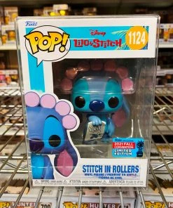 Funko Pop NYCC Share Exclusive : Stitch In Rollers #1124 Vinyl Figure