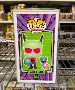 Funko Pop Invader Zim : Zim & Gir #920 Vinyl Figure POP! Exclusive/Chase