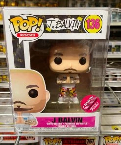 Funko Pop Rocks : J Balvin #136 Vinyl Figure POP! Exclusive/Chase