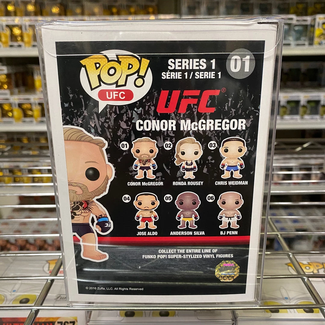 Funko Pop UFC : Conor McGregor #01 Error Version Dethrone Vinyl Figure 3 Funko Pop UFC : Conor McGregor #01 Error Version Dethrone Vinyl Figure