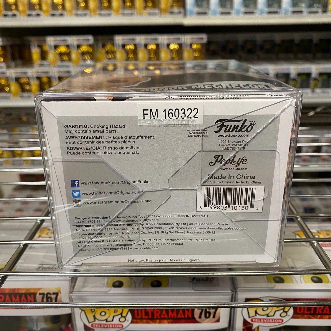Funko Pop UFC : Conor McGregor #01 Error Version Dethrone Vinyl Figure 5 Funko Pop UFC : Conor McGregor #01 Error Version Dethrone Vinyl Figure