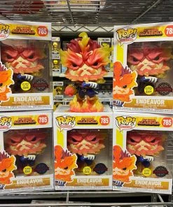 Funko Pop My Hero Academia : Endeavor Glows #785 Vinyl Figure POP! Exclusive/Chase