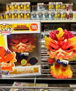 Funko Pop My Hero Academia : Endeavor Glows #785 Vinyl Figure POP! Exclusive/Chase