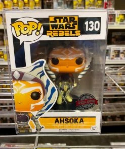 POP! Exclusive/Chase Funko Pop Star Wars Rebels : Ahsoka #130 Vinyl Figure 11 POP! Exclusive/Chase Funko Pop Star Wars Rebels : Ahsoka #130 Vinyl Figure