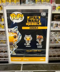 POP! Exclusive/Chase Funko Pop Star Wars Rebels : Ahsoka #130 Vinyl Figure 13 POP! Exclusive/Chase Funko Pop Star Wars Rebels : Ahsoka #130 Vinyl Figure