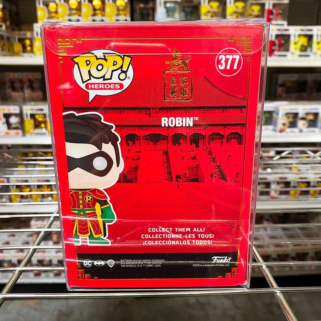 Funko Pop DC : Imperial Palace : Robin #377 Vinyl Figure POP! Heroes 7 Funko Pop DC : Imperial Palace : Robin #377 Vinyl Figure POP! Heroes