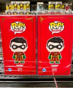 POP! Heroes Funko Pop DC : Imperial Palace : Robin #377 Bundle W/Chase Vinyl Figure