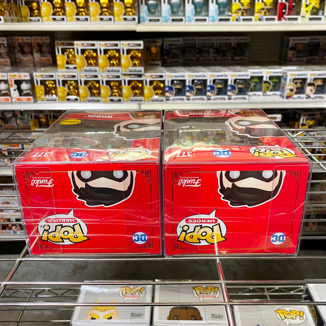 POP! Heroes Funko Pop DC : Imperial Palace : Robin #377 Bundle W/Chase Vinyl Figure 4 POP! Heroes Funko Pop DC : Imperial Palace : Robin #377 Bundle W/Chase Vinyl Figure