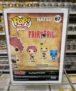 POP! Exclusive/Chase Funko Pop FairyTail : Silver Chrome Natsu #67 Vinyl Figure