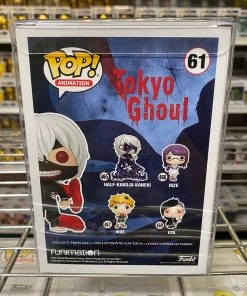 Funko Pop Tokyo Ghoul : Silver Chrome Ken Kaneki #61 Vinyl Figure POP! Exclusive/Chase