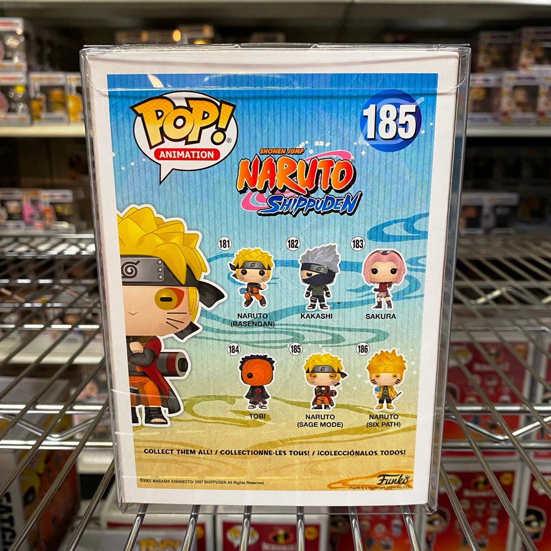 Funko Pop Naruto : Naruto (Sage Mode) #185 Vinyl Figure 3 Funko Pop Naruto : Naruto (Sage Mode) #185 Vinyl Figure