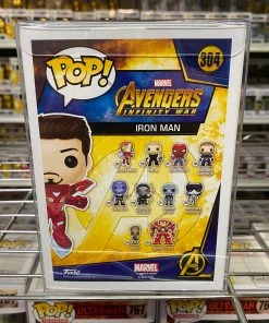 POP! Exclusive/Chase Funko Pop Avengers Infinity War : Iron Man Unmarked #304 Vinyl Figure