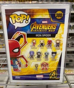 Funko Pop Avengers Infinity War : Iron Spider #300 Vinyl Figure POP! Exclusive/Chase 7 Funko Pop Avengers Infinity War : Iron Spider #300 Vinyl Figure POP! Exclusive/Chase