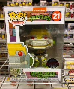 Funko Pop Retro Toys : TMNT : Metalhead #21 Vinyl Figure POP! Exclusive/Chase