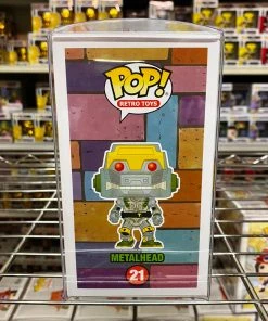 Funko Pop Retro Toys : TMNT : Metalhead #21 Vinyl Figure POP! Exclusive/Chase