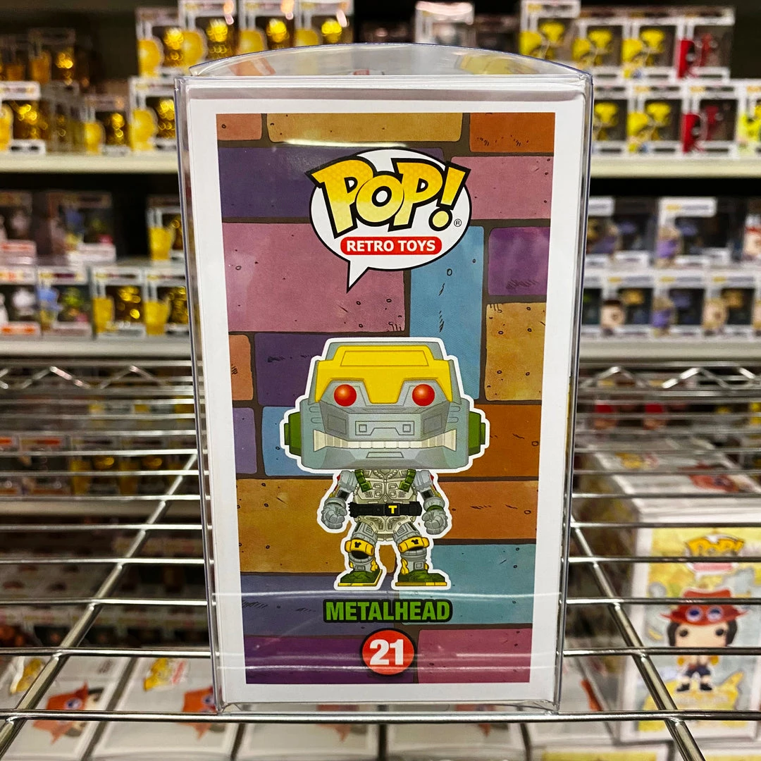 Funko Pop Retro Toys : TMNT : Metalhead #21 Vinyl Figure POP! Exclusive/Chase 2 Funko Pop Retro Toys : TMNT : Metalhead #21 Vinyl Figure POP! Exclusive/Chase