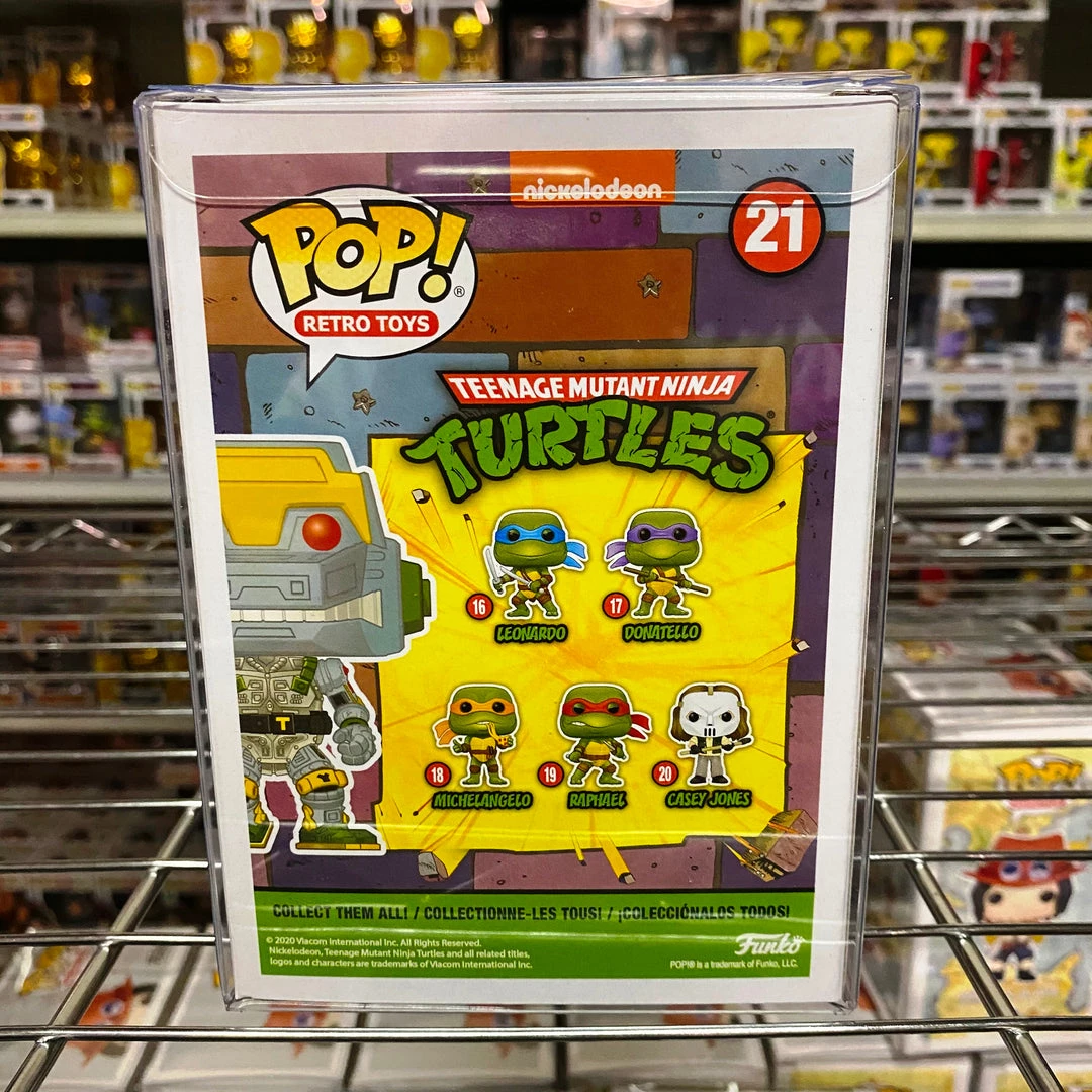 Funko Pop Retro Toys : TMNT : Metalhead #21 Vinyl Figure POP! Exclusive/Chase 3 Funko Pop Retro Toys : TMNT : Metalhead #21 Vinyl Figure POP! Exclusive/Chase