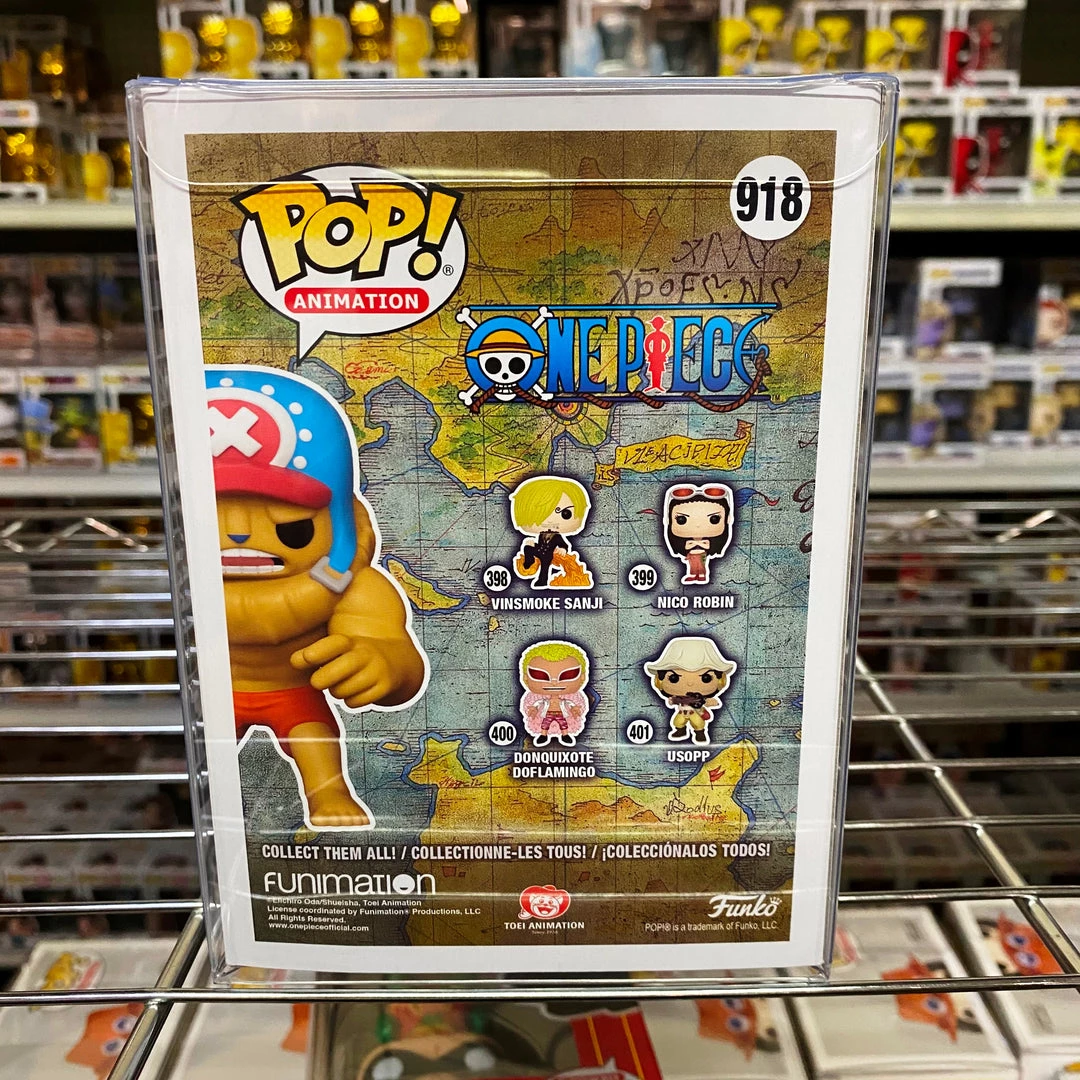 POP! Exclusive/Chase Funko Pop One Piece : Buffed Chopper #918 Vinyl Figure 3 POP! Exclusive/Chase Funko Pop One Piece : Buffed Chopper #918 Vinyl Figure