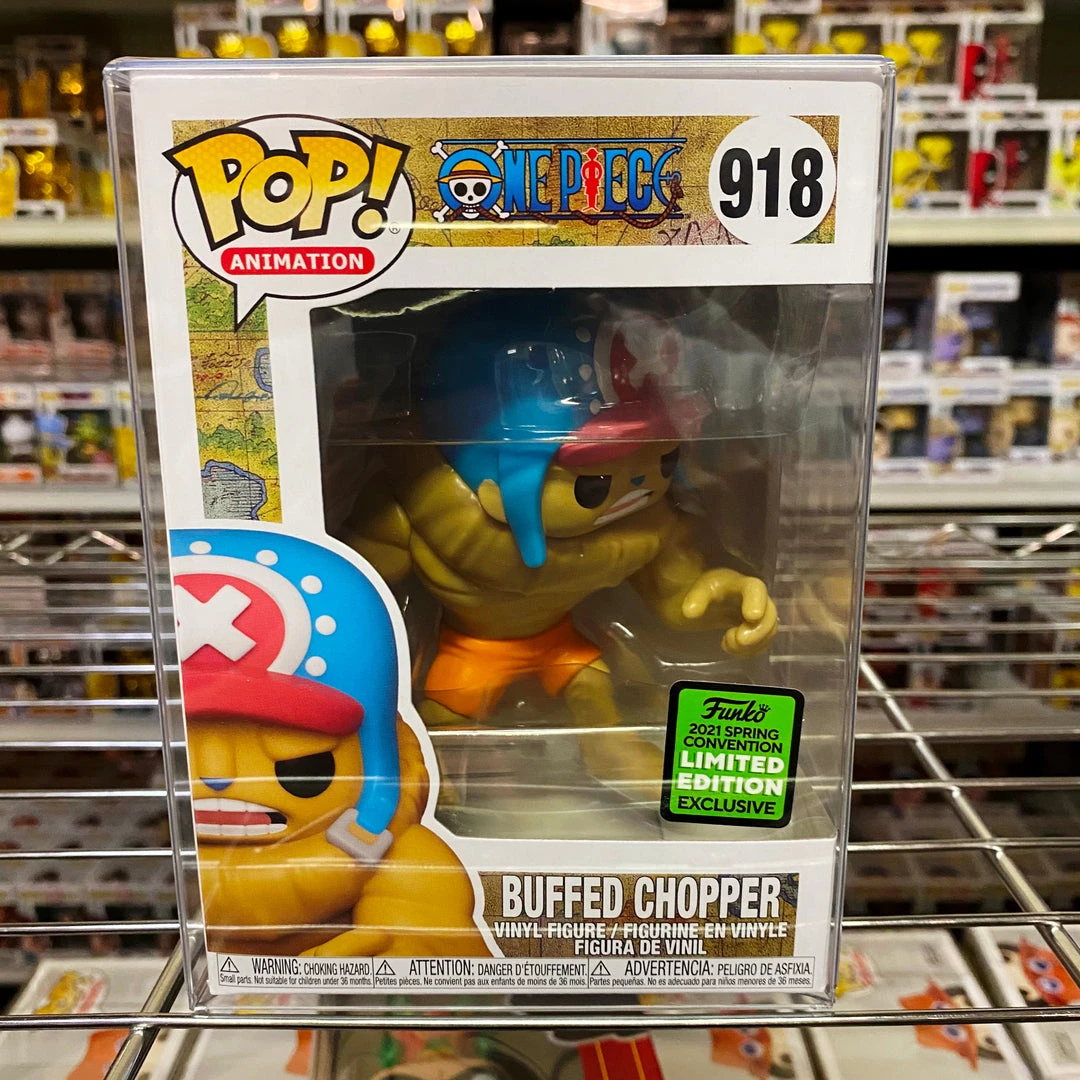 POP! Exclusive/Chase Funko Pop One Piece : Buffed Chopper #918 Vinyl Figure 1 POP! Exclusive/Chase Funko Pop One Piece : Buffed Chopper #918 Vinyl Figure