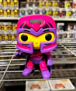 Funko Pop Marvel : Black Light Magneto #799 Vinyl Figure (Limit 1 Per Customer)
