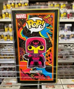 Funko Pop Marvel : Black Light Magneto #799 Vinyl Figure (Limit 1 Per Customer)
