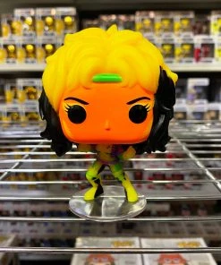 POP! Exclusive/Chase Funko Pop Marvel : Black Light ROGUE #800 Vinyl Figure (Limit 1 Per Customer)