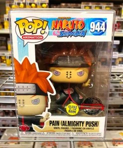 Funko Pop Naruto : Pain (Almighty Push) #944 Glows In The Dark Vinyl Figure POP! Exclusive/Chase