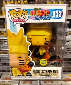 POP! Exclusive/Chase Funko Pop Naruto : Naruto (Sixth Path Sage) #932 Vinyl Figure (Limit 2 Per Customer)