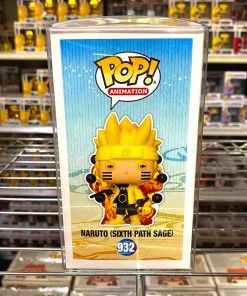 POP! Exclusive/Chase Funko Pop Naruto : Naruto (Sixth Path Sage) #932 Vinyl Figure (Limit 2 Per Customer)