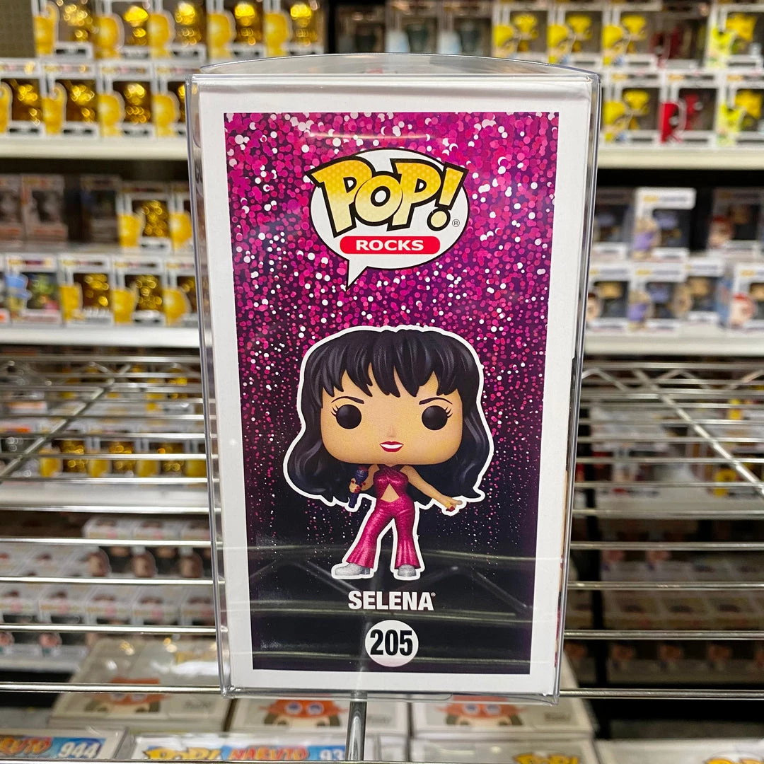 Funko Pop Rocks : Selena #205 Purple Dress Vinyl Figure 2 Funko Pop Rocks : Selena #205 Purple Dress Vinyl Figure