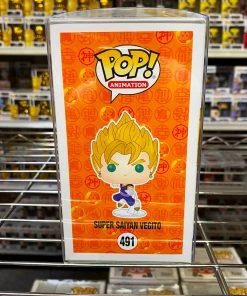 Funko Pop Dragon Ball Z : Super Saiyan Vegito #491 Vinyl Figure (Limit 2 Per Customer) POP! Exclusive/Chase
