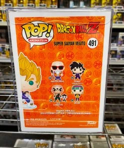 Funko Pop Dragon Ball Z : Super Saiyan Vegito #491 Vinyl Figure (Limit 2 Per Customer) POP! Exclusive/Chase