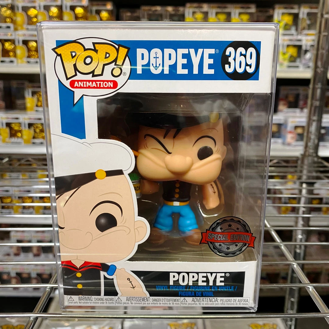 POP! Animation Funko Pop Animation : POPEYE #369 Vinyl Figure 4 POP! Animation Funko Pop Animation : POPEYE #369 Vinyl Figure