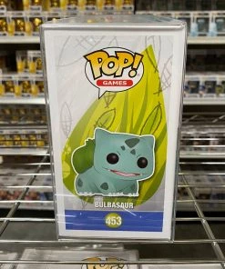 POP! Exclusive/Chase Funko Pop ECCC Exclusive : Bulbasaur Flocked #453 Vinyl Figure