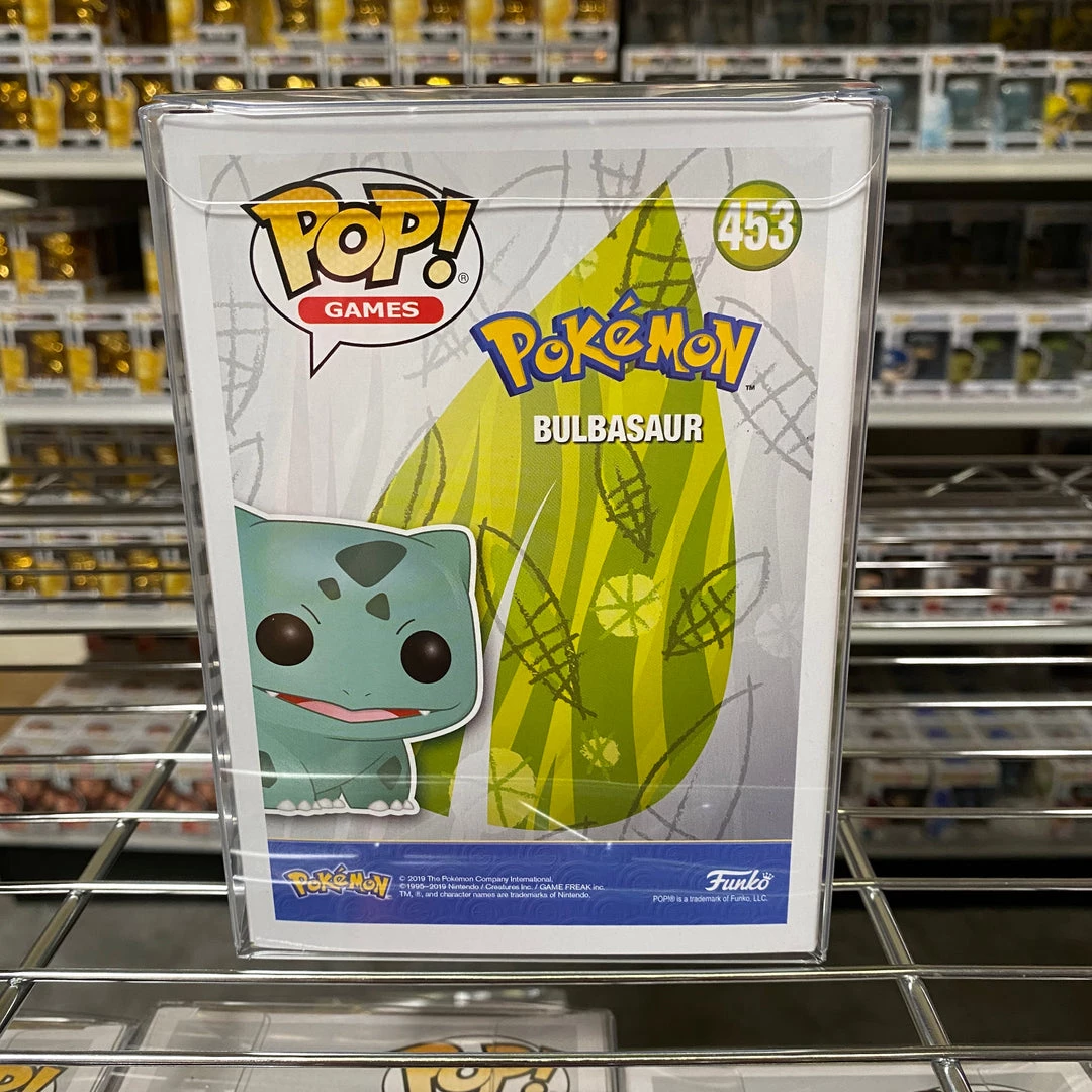 POP! Exclusive/Chase Funko Pop ECCC Exclusive : Bulbasaur Flocked #453 Vinyl Figure 3 POP! Exclusive/Chase Funko Pop ECCC Exclusive : Bulbasaur Flocked #453 Vinyl Figure